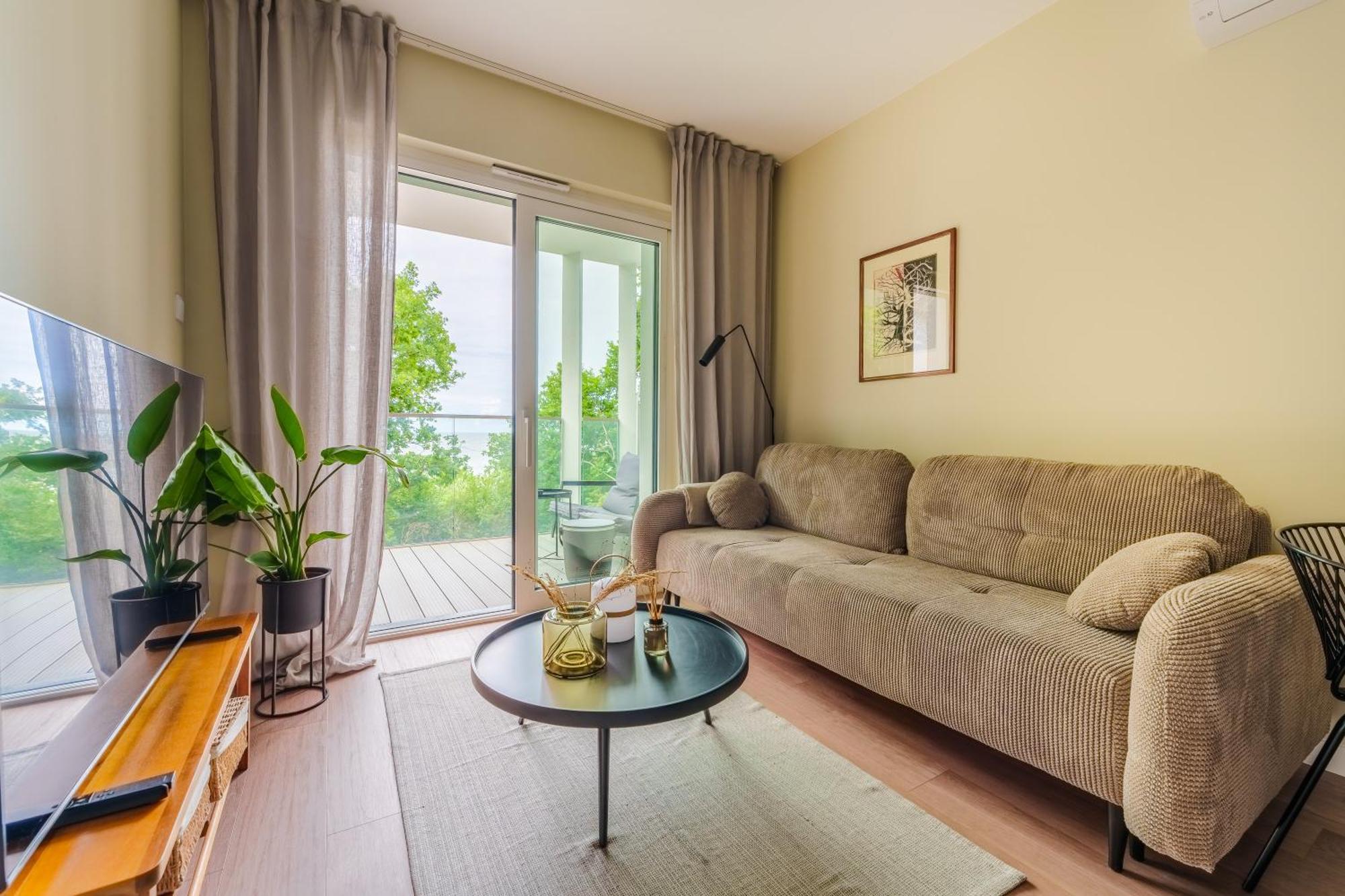 Apartament Z Widokiem Na Morze 120 By Perlowa Przystan Rent Sianożęty Exterior foto